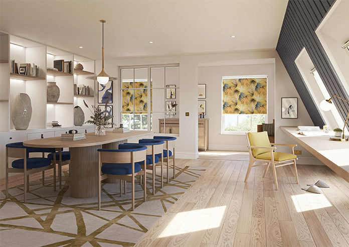 Azumi, Yellow Rays - Roller Blind - Image 7